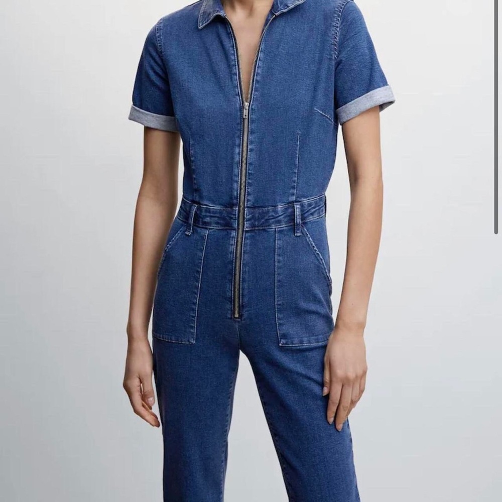 MNG(Mango) Denim Jumpsuit